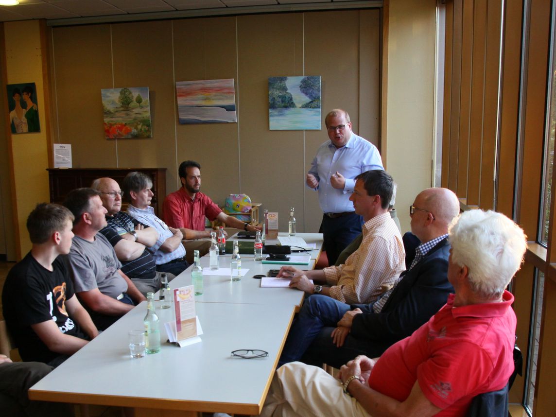 Ein vergangenes B�rgergespr�ch der CDU Alsfeld im Kreiskrankenhaus. 